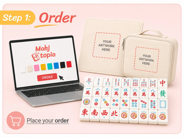 Choosing a Custom Artwork American Mahjong set