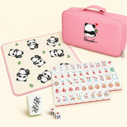 Panda theme American Mahjong set
